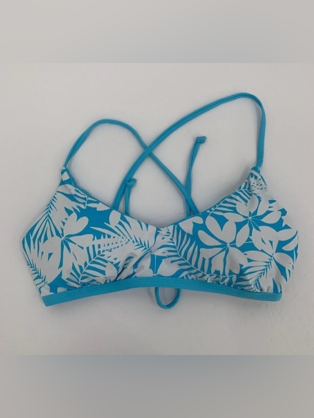 VYB Vicious Young Babes swim string bra bralette reversible palm top new Small